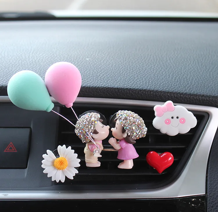 Lovely Couple Car Air Vent Freshener Perfume Clip Aromas Diffuser Decor Car Fragrance Air Conditioning Perfume Clip Auto Acces
Lovely Couple Car Air Vent Freshener Perfume Clip Aromas Diffuser Decor Car Fragrance Air Conditioning Perfume Clip Auto Acces
