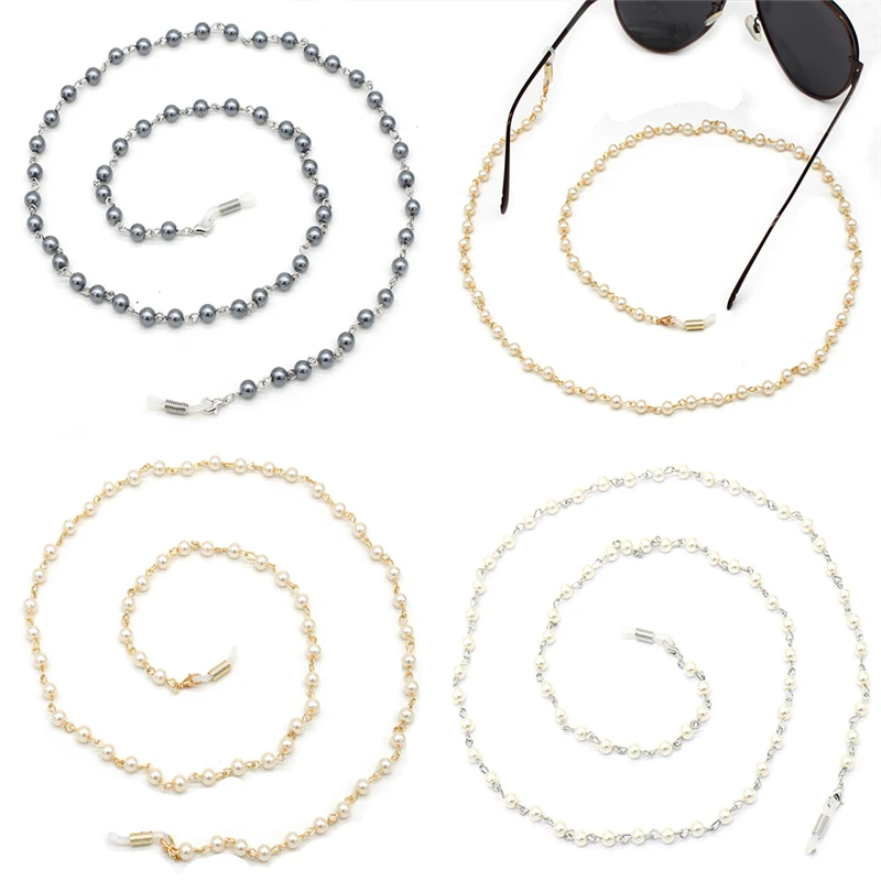 New Elegant Imitation Pearl Sunglasses Chain Mask Lanyard Fashion Glasses Neck Strap Cords Casual Accessories
New Elegant Imitation Pearl Sunglasses Chain Mask Lanyard Fashion Glasses Neck Strap Cords Casual Accessories