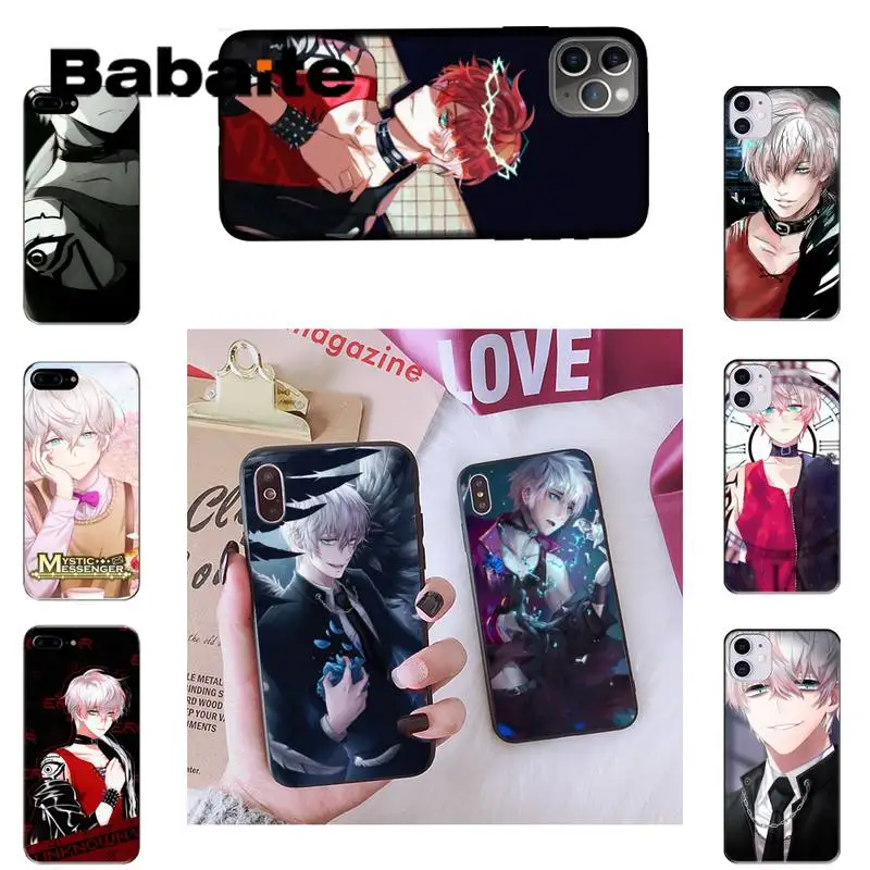 Babaite Saeran Unknown Mystic Messenger Phone Case For iPhone 8 7 6 6S Plus X XS MAX 5 5S SE XR 11 11pro promax 12 12Pro Promax
Babaite Saeran Unknown Mystic Messenger Phone Case For iPhone 8 7 6 6S Plus X XS MAX 5 5S SE XR 11 11pro promax 12 12Pro Promax