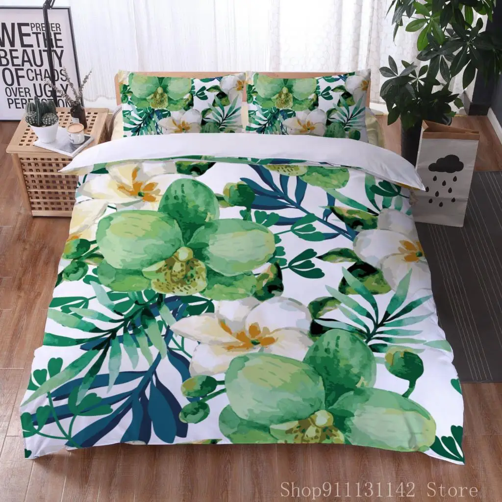 Flower Palm Leaf Turtle Back Leaf Pillowcase Home Spun Duvet Cover Boy Girl Bedclothes Linen Set King Queen Twins
Flower Palm Leaf Turtle Back Leaf Pillowcase Home Spun Duvet Cover Boy Girl Bedclothes Linen Set King Queen Twins