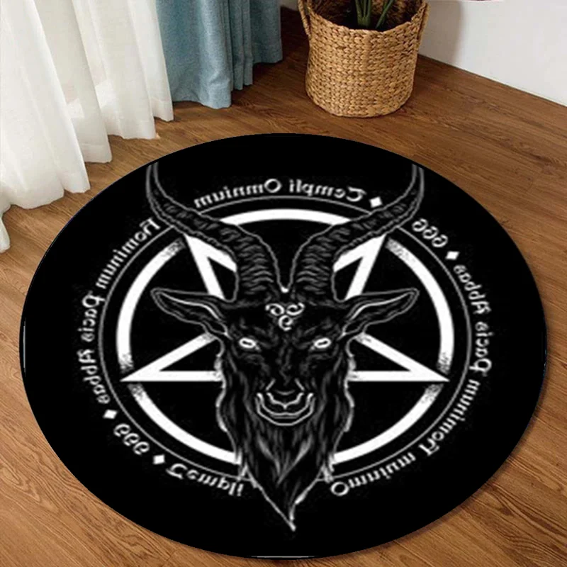 Волшебный круглый ковер с надписью Sigil of Baphomet подарок на новоселье персонализированный ковер сатана круглый ковер 3d ковер
Волшебный круглый ковер с надписью Sigil of Baphomet подарок на новоселье персонализированный ковер сатана круглый ковер 3d ковер