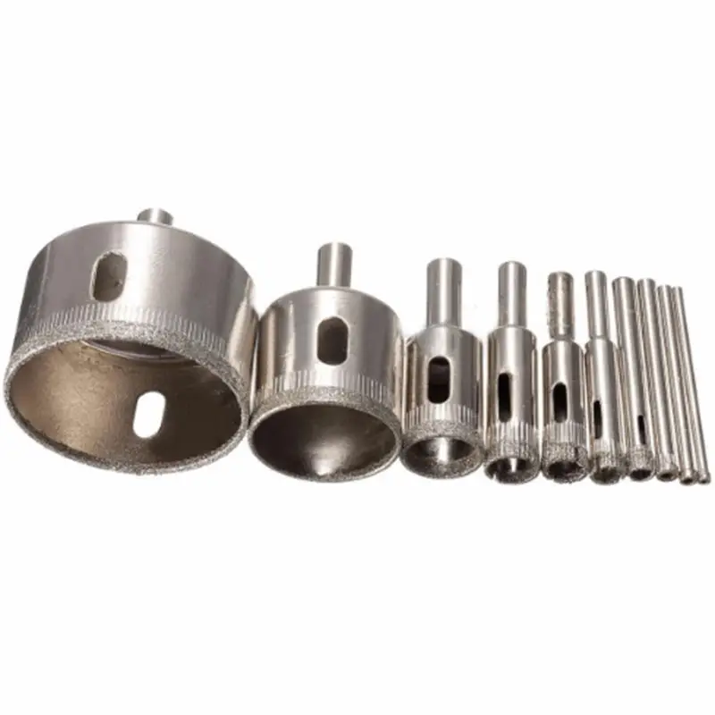 Drill Hole Openers Home Craft Construction 10pcs Tool Set Nickel Glass Plated Ceramics Marble Cutter
Drill Hole Openers Home Craft Construction 10pcs Tool Set Nickel Glass Plated Ceramics Marble Cutter