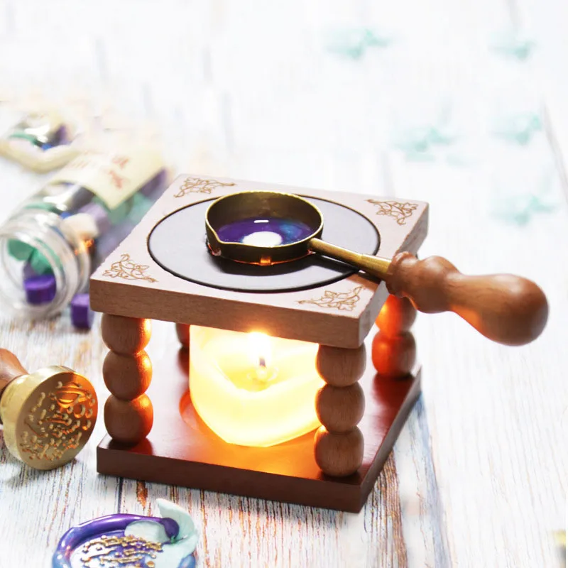 1 Piece European Retro Beech Wood Fire Lacquer Small Furnace Fire Lacquer Wax Stove Sealing Candle Holder Fire Lacquer Tools
1 Piece European Retro Beech Wood Fire Lacquer Small Furnace Fire Lacquer Wax Stove Sealing Candle Holder Fire Lacquer Tools