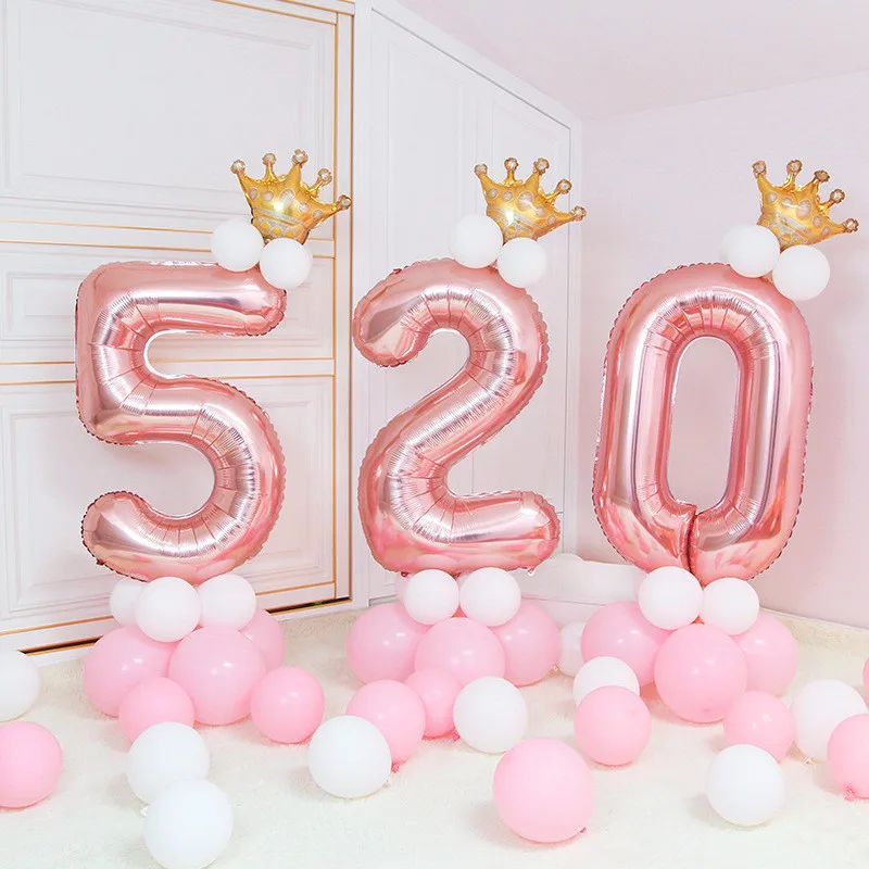 32inch Rose Gold Foil Number Balloons Confetti Set Wedding Decor Chrome Balloons Birthday Party Decorations Kids Metallic Globos
32inch Rose Gold Foil Number Balloons Confetti Set Wedding Decor Chrome Balloons Birthday Party Decorations Kids Metallic Globos