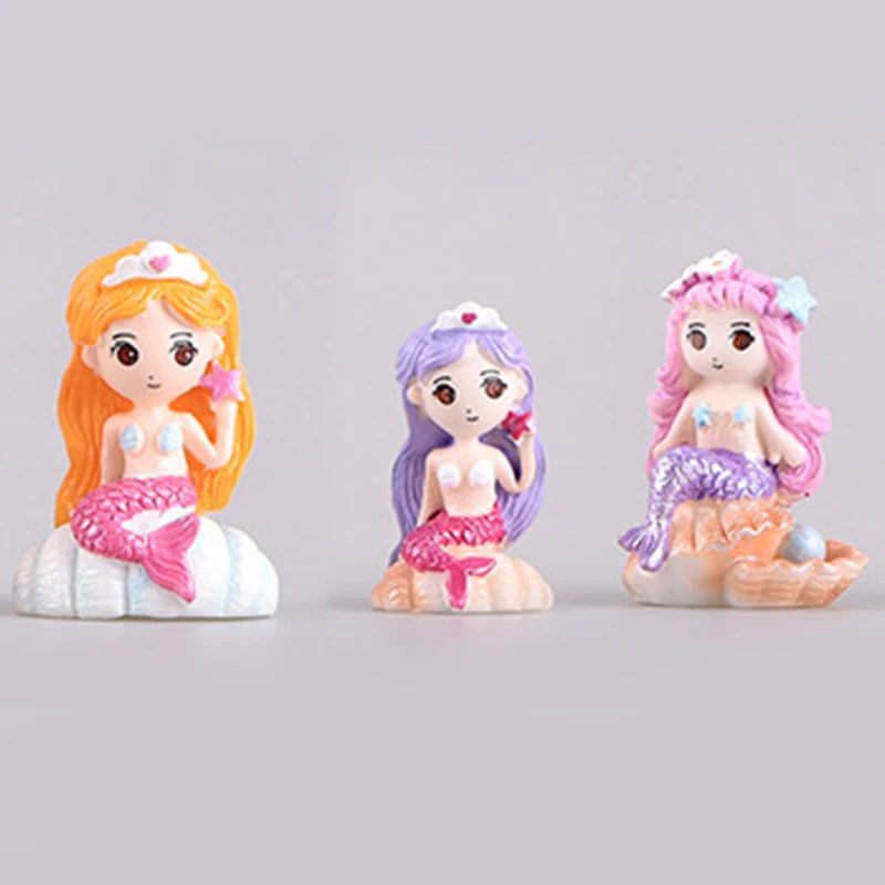Mermaid Party Cake Decoration 1 PC Craft Fish Tank Decor Aquarium Figurines Miniature Ornament Mermaid Miniature Landscape
Mermaid Party Cake Decoration 1 PC Craft Fish Tank Decor Aquarium Figurines Miniature Ornament Mermaid Miniature Landscape