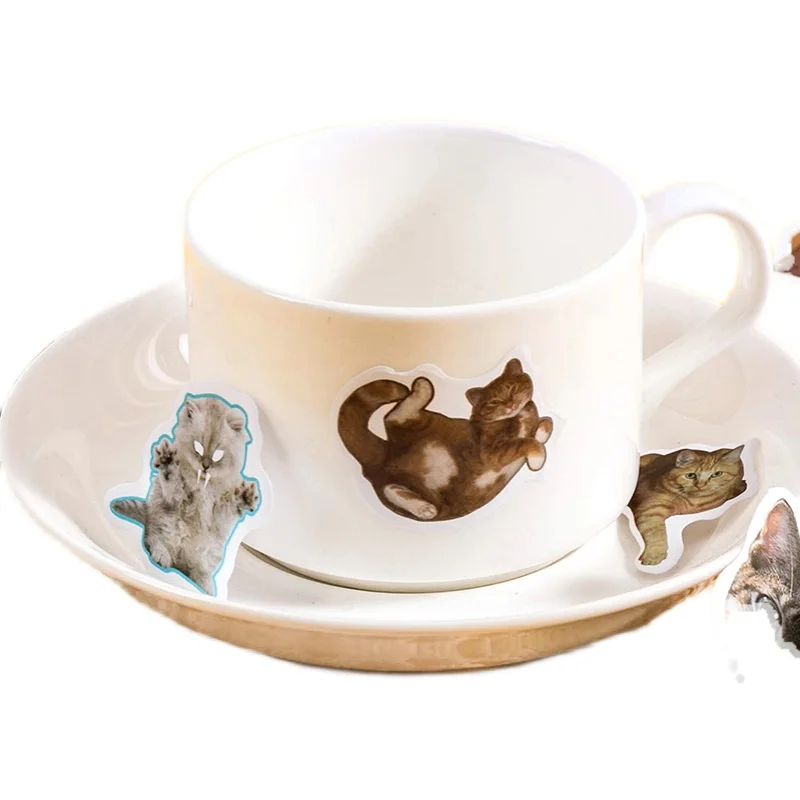46Pcs/box Cute Cat Stickers Lovely Animal DIY Decorative Stickers Flakes Scrapbooking Stationery
46Pcs/box Cute Cat Stickers Lovely Animal DIY Decorative Stickers Flakes Scrapbooking Stationery