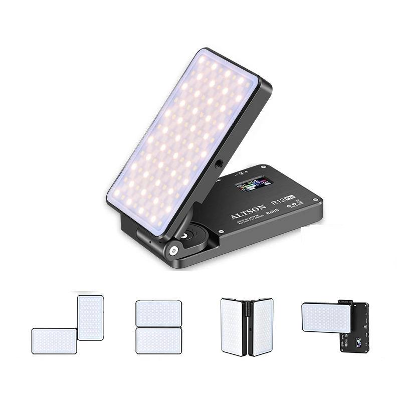 ALTSON R12 Pro 316 LEDs 20W 2600-12000K Foldable RGB Fill Light Photography Light
ALTSON R12 Pro 316 LEDs 20W 2600-12000K Foldable RGB Fill Light Photography Light