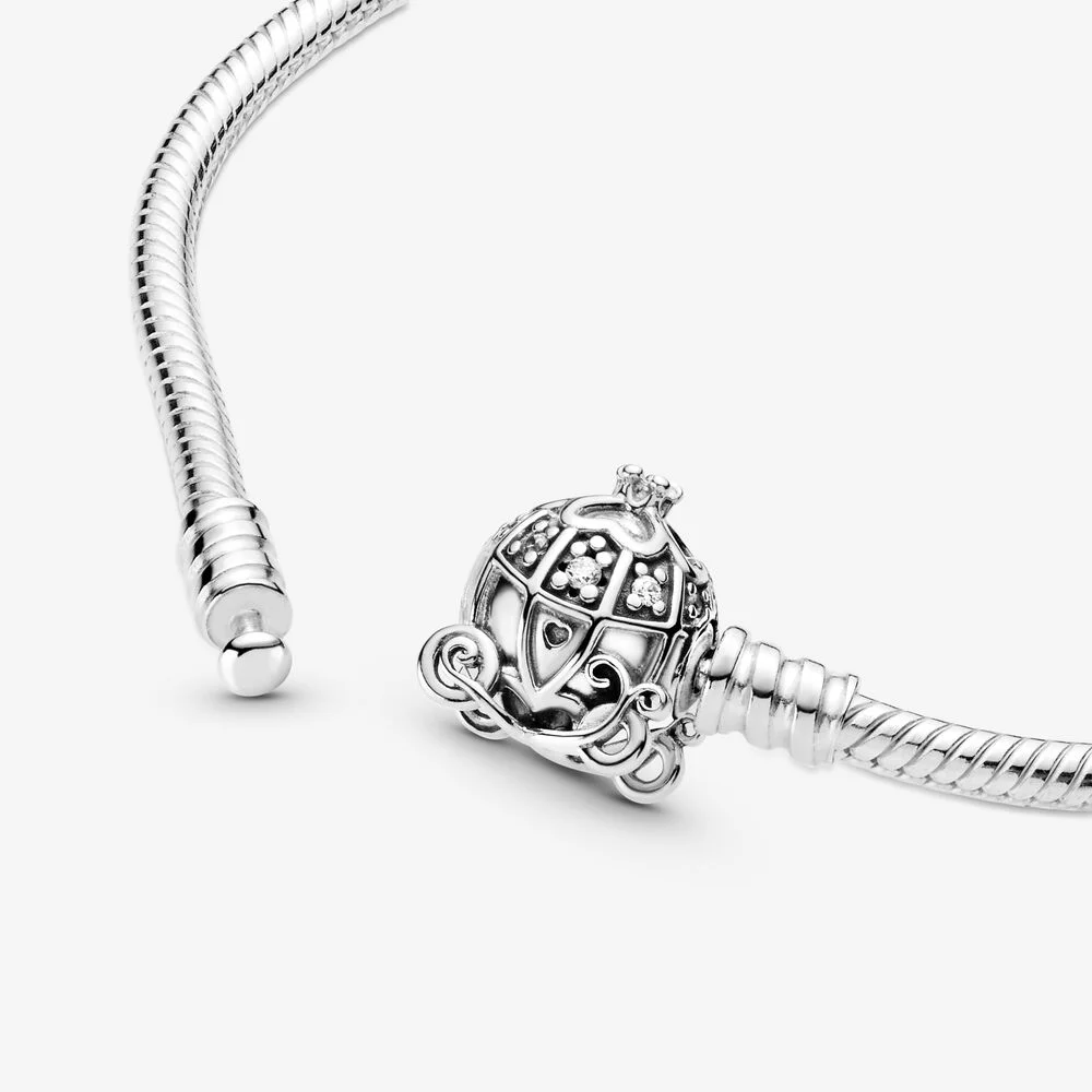 100% 925 Sterling Silver Pumpkin carriage chain buckle bracelet Snake Chain Bracelet Fit Original Charms Bead Gift Jewelry
100% 925 Sterling Silver Pumpkin carriage chain buckle bracelet Snake Chain Bracelet Fit Original Charms Bead Gift Jewelry