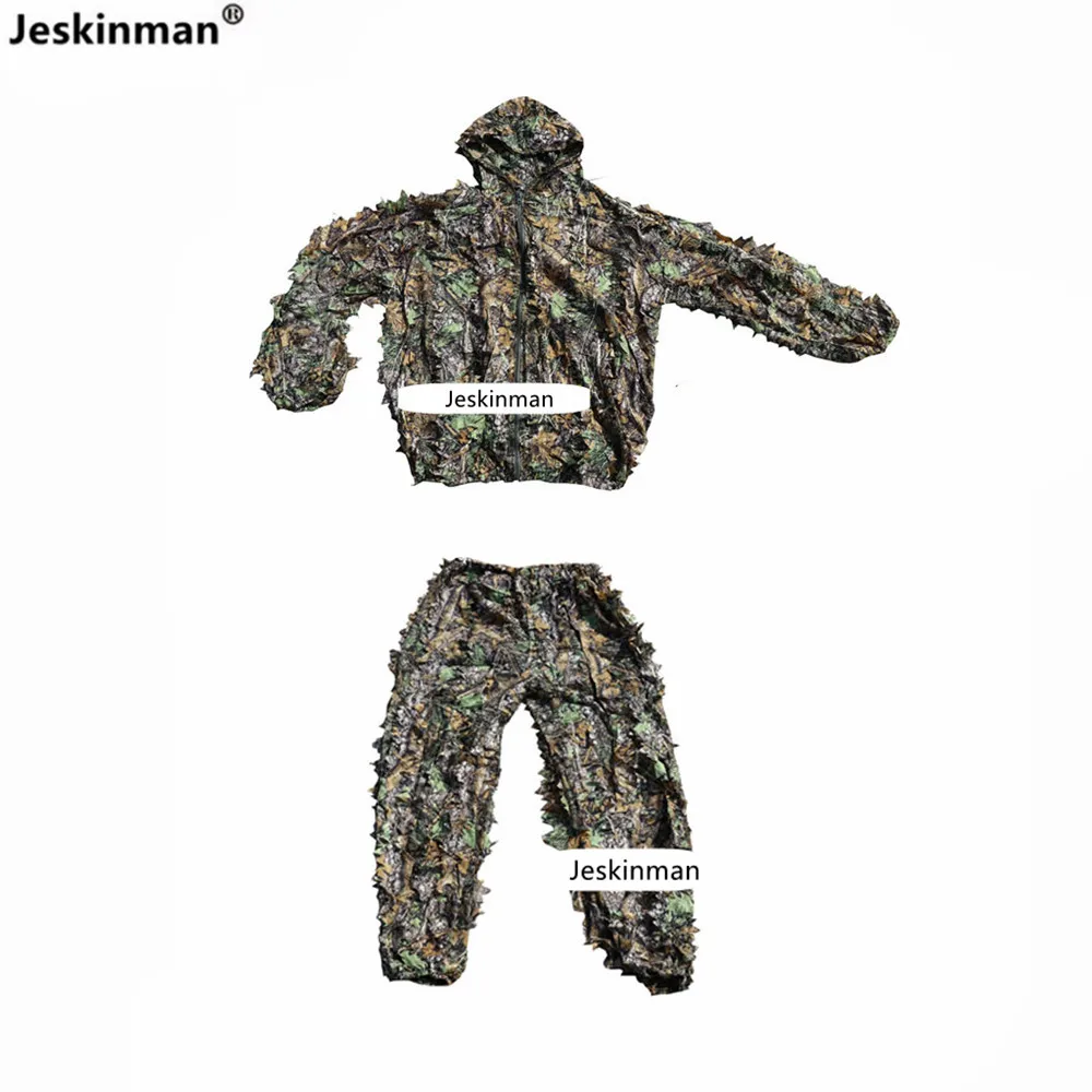 Child's Polyester Breathable 3D Maple Leaves Bionic Camouflage Hunting Suit Ghillie Suit Sniper CS Games Suit Training Clothes
Child's Polyester Breathable 3D Maple Leaves Bionic Camouflage Hunting Suit Ghillie Suit Sniper CS Games Suit Training Clothes