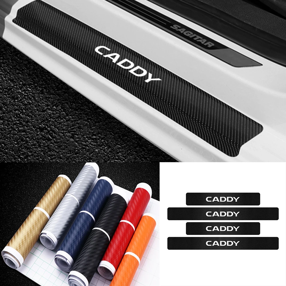 4PCS Carbon Fiber Car Door Sill Protector Decor Stickers Decals for Volkswagen VW Golf 4/Blue Motion Passat MTM Polo Caddy TSI
4PCS Carbon Fiber Car Door Sill Protector Decor Stickers Decals for Volkswagen VW Golf 4/Blue Motion Passat MTM Polo Caddy TSI