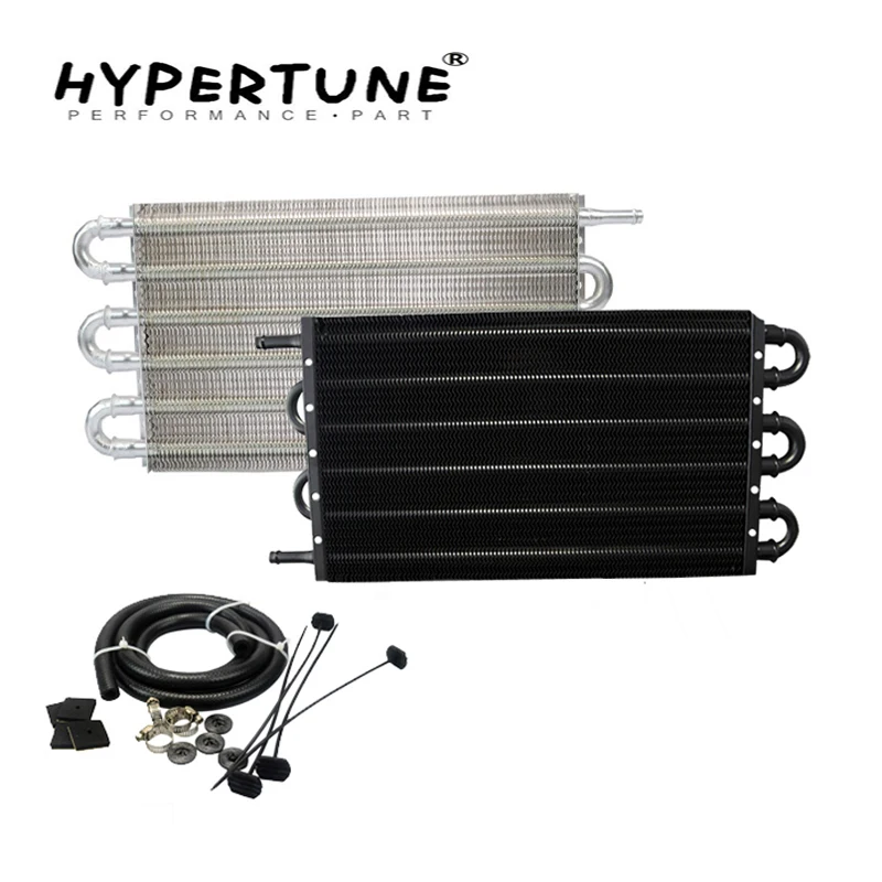 Hypertune-Универсальный 304.8X190.5X19.05 алюминиевый комплект масляного охладителя с