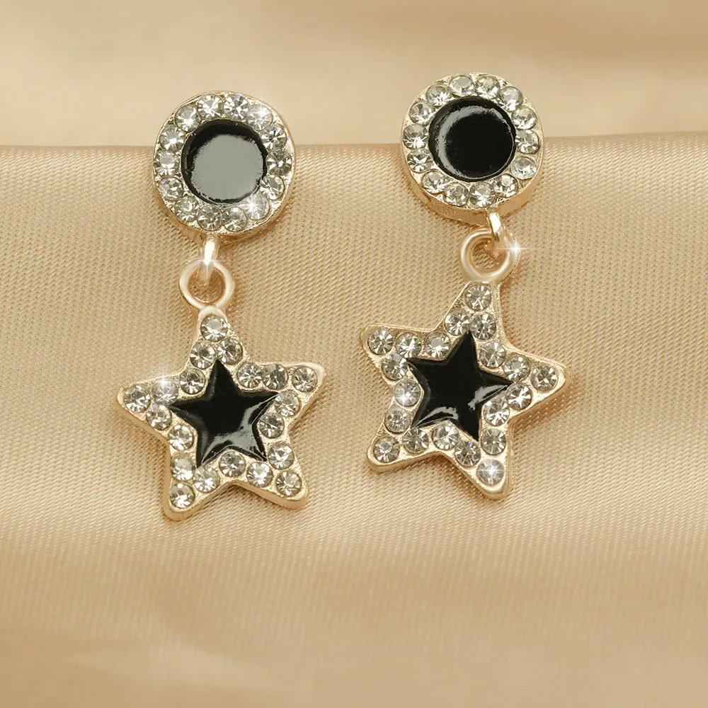 Ins Style Ladies Stud Earrings Simple Design Geometric Black Stone Ear Stud For Women Ladies Wedding Party Jewelry Gift
Ins Style Ladies Stud Earrings Simple Design Geometric Black Stone Ear Stud For Women Ladies Wedding Party Jewelry Gift