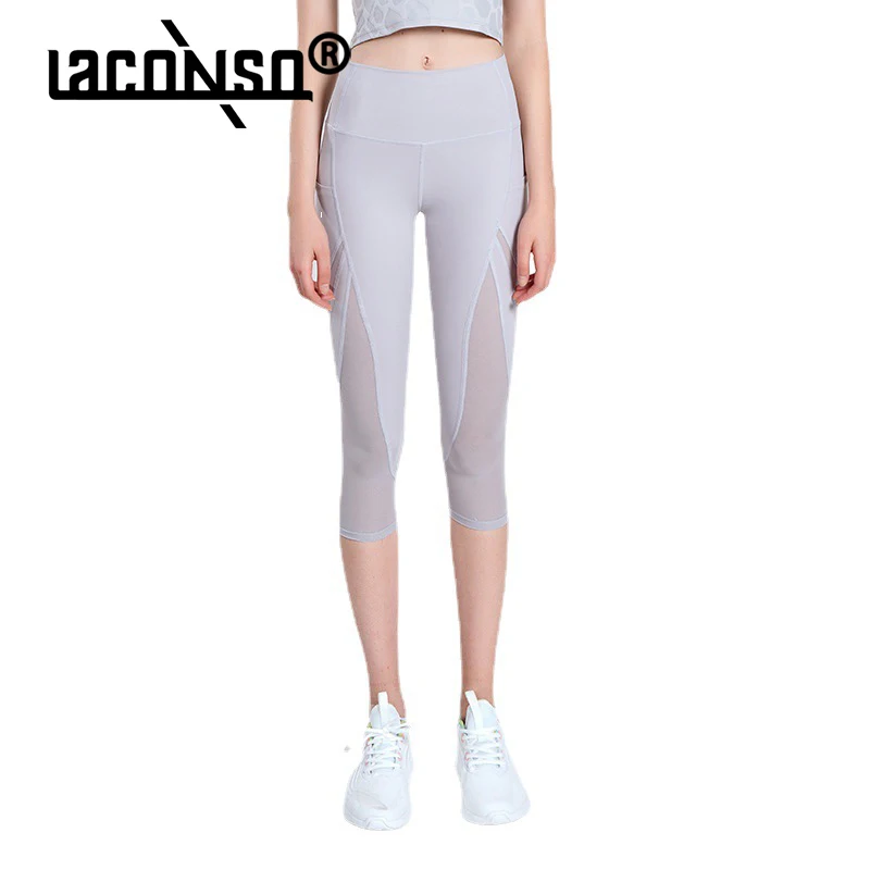 Женские леггинсы LACONSO, брюки для спорта, йоги, тренажерного зала, фитнеса, трико пуш-ап, брюки, одежда, летняя спортивная одежда с высокой тали... 
Женские леггинсы LACONSO, брюки для спорта, йоги, тренажерного зала, фитнеса, трико пуш-ап, брюки, одежда, летняя спортивная одежда с высокой тали...
