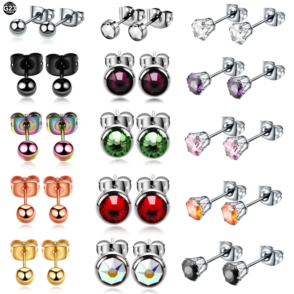 2Pcs Titanium Ear Piercing Cartilage Tragus Helix Piercing Ear Studs Earrings for Women Prong Tragus Cartilage Piercing Jewelry
2Pcs Titanium Ear Piercing Cartilage Tragus Helix Piercing Ear Studs Earrings for Women Prong Tragus Cartilage Piercing Jewelry