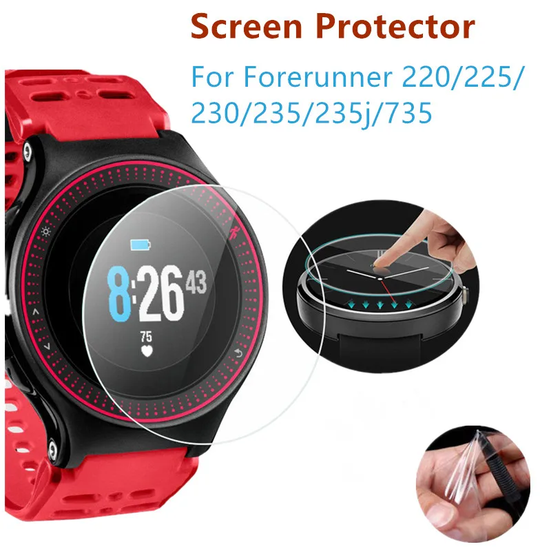 For Garmin Forerunner 220 225 230 235 235j 735 Screen Protector Film For Garmin Smart Watch Screen Protector
For Garmin Forerunner 220 225 230 235 235j 735 Screen Protector Film For Garmin Smart Watch Screen Protector