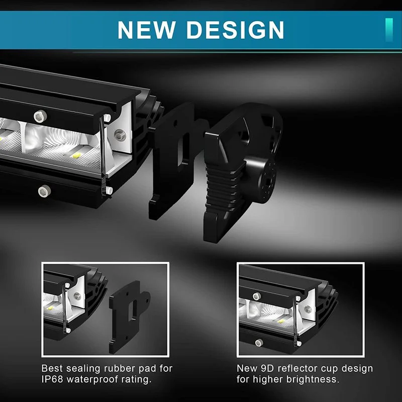 Adzoon Single Row Slim LED Light Bar Untra-thin 7"14" 21" inch truck led light bars For SUV 4X4 Off Road LED Work Light Lamp
Adzoon Single Row Slim LED Light Bar Untra-thin 7"14" 21" inch truck led light bars For SUV 4X4 Off Road LED Work Light Lamp