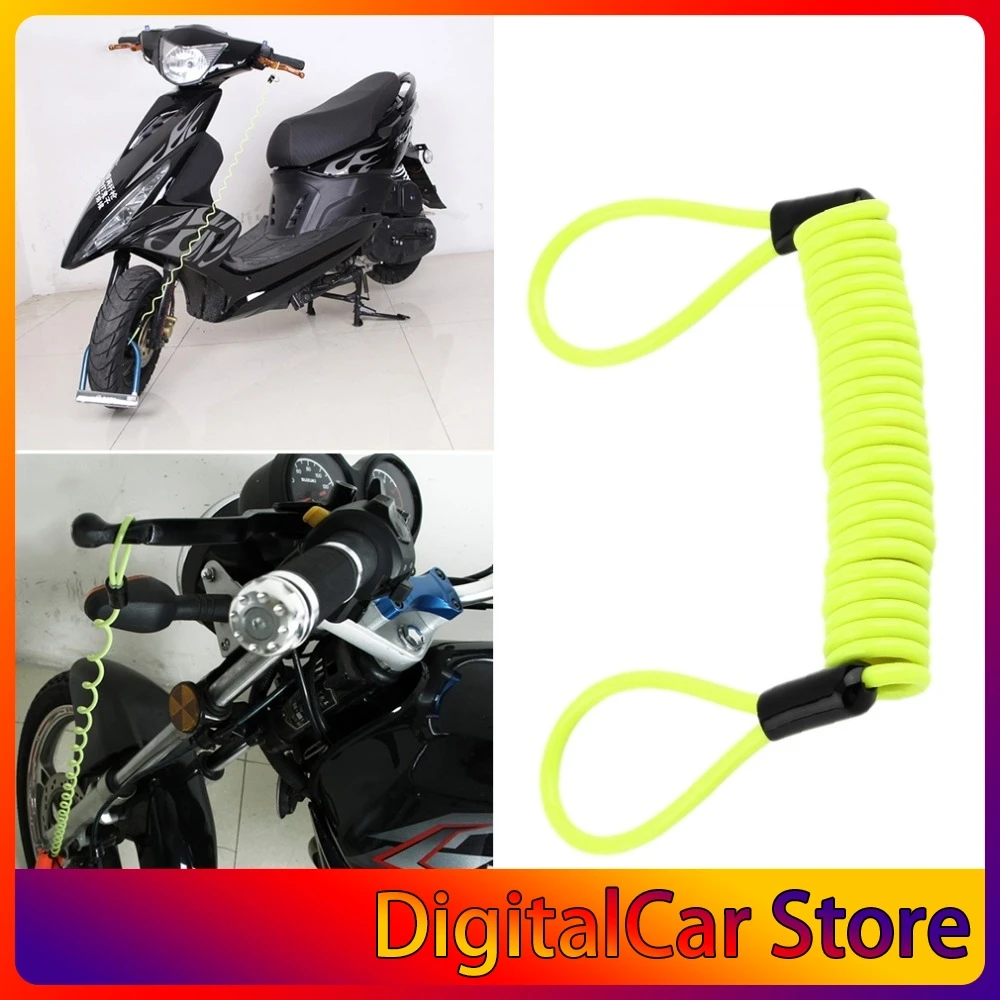 120cm Green Security Anti Thief Motorbike Motorcycle Wheel Disc Brake alarm lock & bag and reminder spring cable
120cm Green Security Anti Thief Motorbike Motorcycle Wheel Disc Brake alarm lock & bag and reminder spring cable