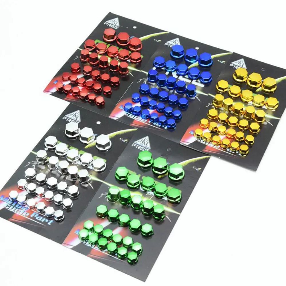30PCS/Set Motorcycle Decoration Screw Cover Accessories Nuts Styling Modification Decorative Parts for Yamaha Kawasaki Honda
30PCS/Set Motorcycle Decoration Screw Cover Accessories Nuts Styling Modification Decorative Parts for Yamaha Kawasaki Honda