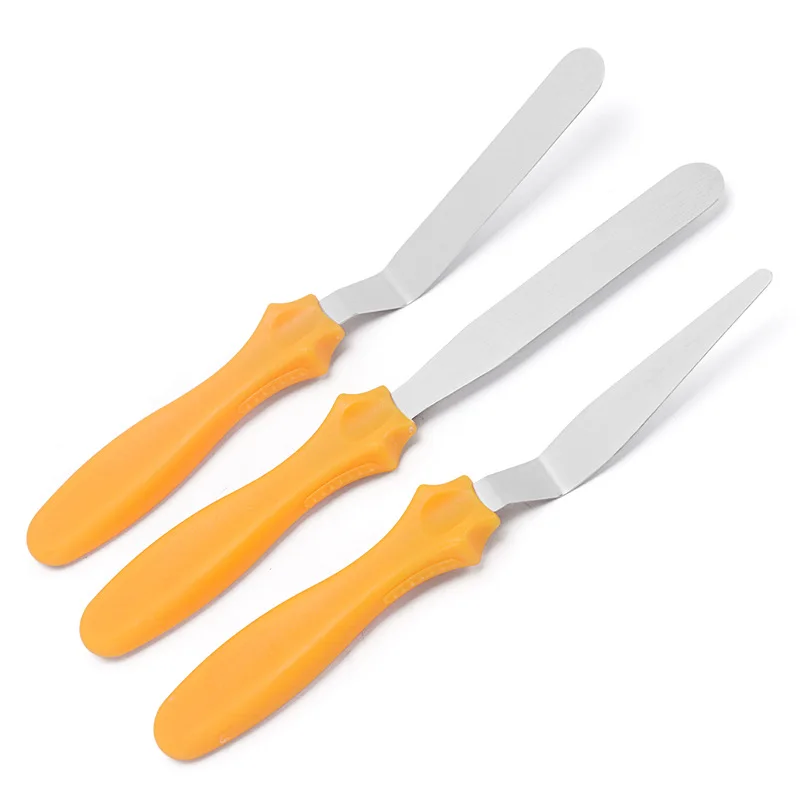 Three-piece Cake Spatula Modern Simple Stainless Steel Cream Dessert Scraper Knife Baking Supplies Household Kitchen Tools
Three-piece Cake Spatula Modern Simple Stainless Steel Cream Dessert Scraper Knife Baking Supplies Household Kitchen Tools