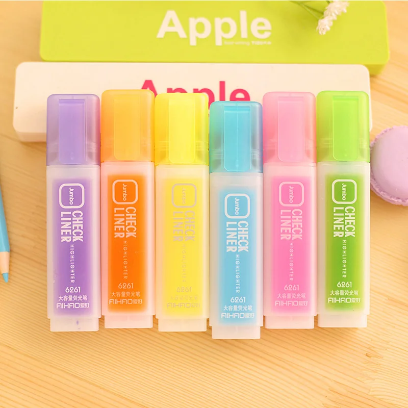 Jumbo Mildliner Stationery Highlighter Pen Epoptic Colors Marker Drawing Pens Office Paper School Painting Art Supplies H6646
Jumbo Mildliner Stationery Highlighter Pen Epoptic Colors Marker Drawing Pens Office Paper School Painting Art Supplies H6646