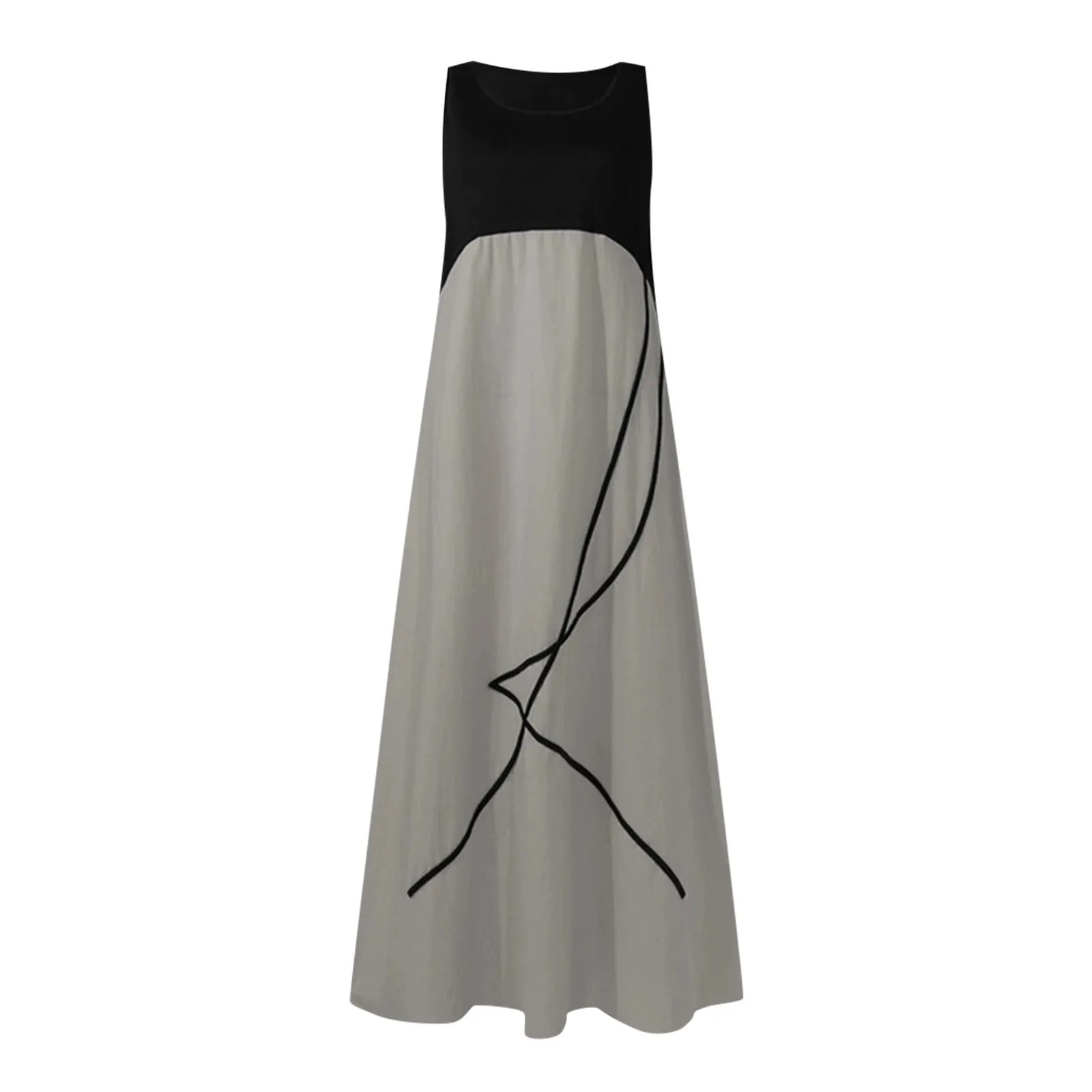40# Patchwork Tank Maxi Dress Casual Pocket Sleeveless Summer Dress Elegant Holiday Long Maxi Dresses For Women 2021 Vestidos
40# Patchwork Tank Maxi Dress Casual Pocket Sleeveless Summer Dress Elegant Holiday Long Maxi Dresses For Women 2021 Vestidos
