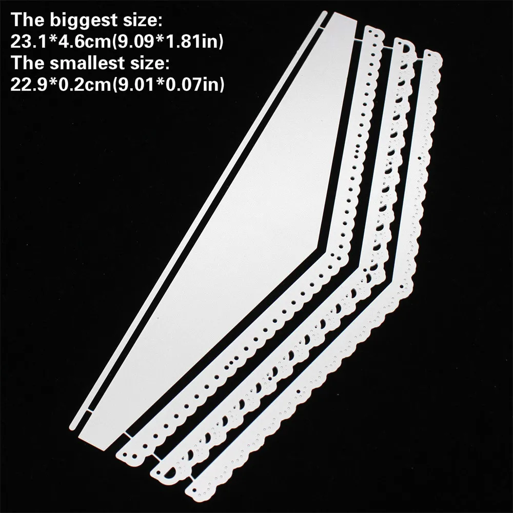 Slimline Edge Borders Metal Cutting Dies Stencils for DIY Scrapbooking Decorative Embossing DIY Paper Cards
Slimline Edge Borders Metal Cutting Dies Stencils for DIY Scrapbooking Decorative Embossing DIY Paper Cards