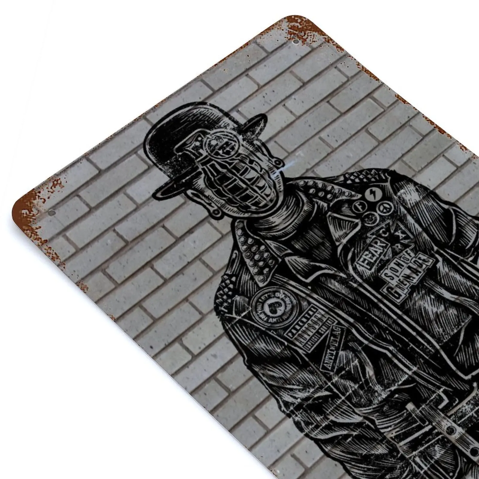 Son of Grenade Printed Retro Metal Poster Decor Home Wall Decoration Tin Sign Plaque
Son of Grenade Printed Retro Metal Poster Decor Home Wall Decoration Tin Sign Plaque