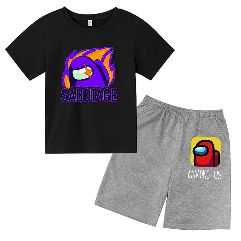 Children's suit 2021 summer new boy short sleeve suit two-piece children's sports suit Cartoon print T-shirt and shorts
Children's suit 2021 summer new boy short sleeve suit two-piece children's sports suit Cartoon print T-shirt and shorts