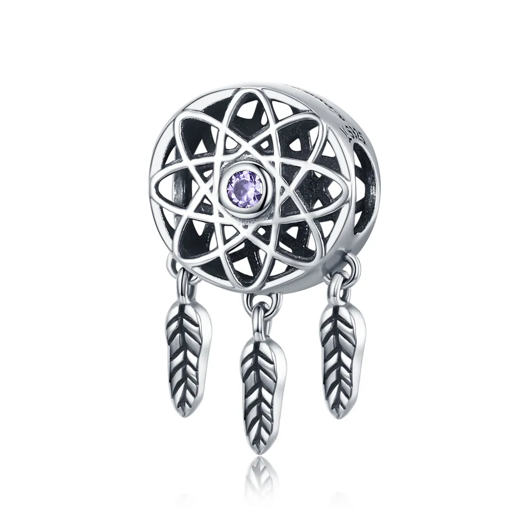2021 Hot Authentic 925 Sterling Silver Purple Dreamcatcher Charms Beads Fit Original Pandora Bracelet Beads DIY Jewelry Gift
2021 Hot Authentic 925 Sterling Silver Purple Dreamcatcher Charms Beads Fit Original Pandora Bracelet Beads DIY Jewelry Gift