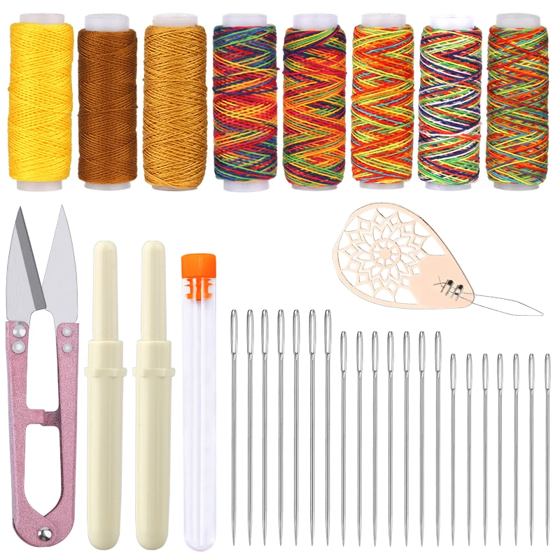 IMZAY Hand Sewing Thraed Needles Set Profession Large Eye Hand Stitching Needles for Embroidery DIY Needlework Supplies
IMZAY Hand Sewing Thraed Needles Set Profession Large Eye Hand Stitching Needles for Embroidery DIY Needlework Supplies
