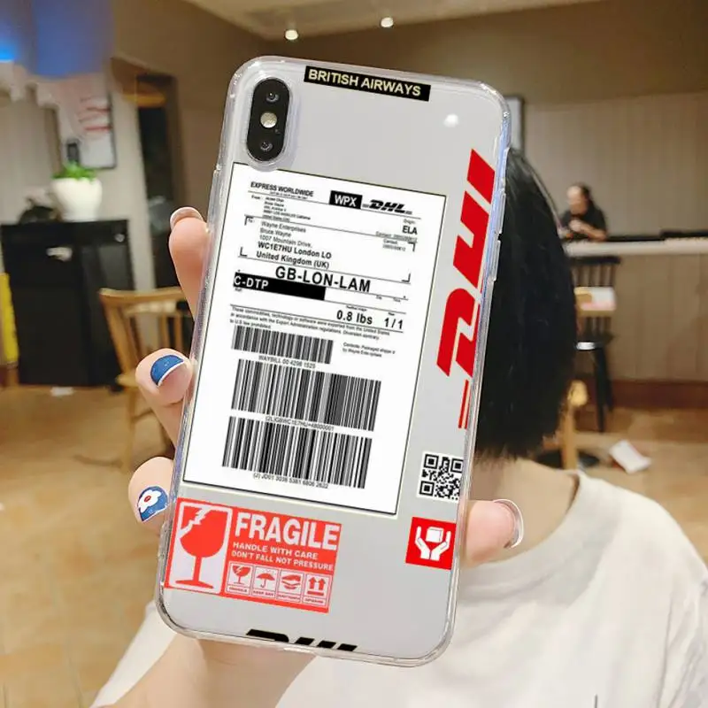 DHL Express 50th Anniversary Label Phone Case Transparent soft For iphone 5 5s 5c se 6 6s 7 8 11 12 plus mini x xs xr pro max
DHL Express 50th Anniversary Label Phone Case Transparent soft For iphone 5 5s 5c se 6 6s 7 8 11 12 plus mini x xs xr pro max