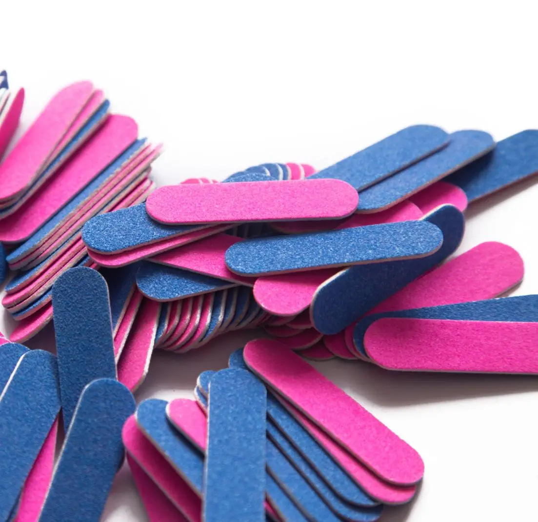 100 Pcs/lot Tools Sets Double-sided Nail Care Beauty Sandpaper Nail Files 180/240 Frosted Mini
100 Pcs/lot Tools Sets Double-sided Nail Care Beauty Sandpaper Nail Files 180/240 Frosted Mini