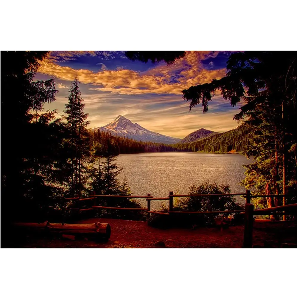 Mt Hood Lost Lake, Орегон, плакат с художественной печатью от фотографии фотографа Николая бидетайера 24x36 дюймов
Mt Hood Lost Lake, Орегон, плакат с художественной печатью от фотографии фотографа Николая бидетайера 24x36 дюймов