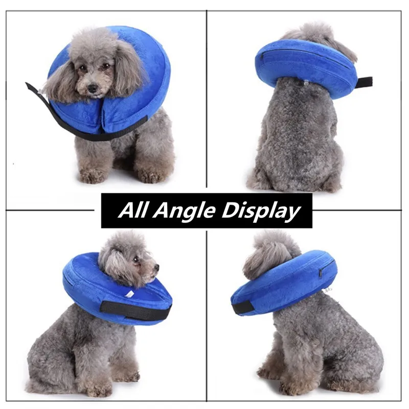 Inflatable Pet Collar Anti-bite Neck Elizabethan Collar Cute Cat Dog Puppy Neck Protective Circle Collar For Small Large Dogs 
Inflatable Pet Collar Anti-bite Neck Elizabethan Collar Cute Cat Dog Puppy Neck Protective Circle Collar For Small Large Dogs