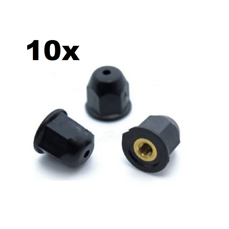 10x For Honda Brass Nuts for Side Mouldings, Door Trims, Bumpers, Spoilers & Grilles
10x For Honda Brass Nuts for Side Mouldings, Door Trims, Bumpers, Spoilers & Grilles