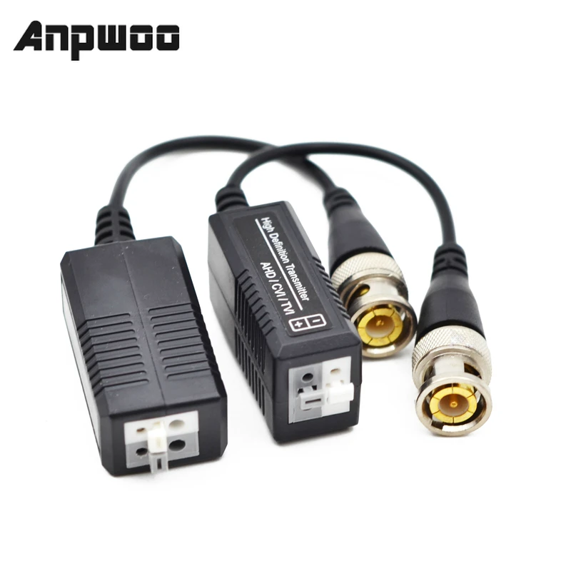 Anpwoo 2PCs 3000FT Distance UTP Video Balun Twisted CCTV Balun Passive Transceivers BNC Cable Cat5 CCTV Adapter
Anpwoo 2PCs 3000FT Distance UTP Video Balun Twisted CCTV Balun Passive Transceivers BNC Cable Cat5 CCTV Adapter