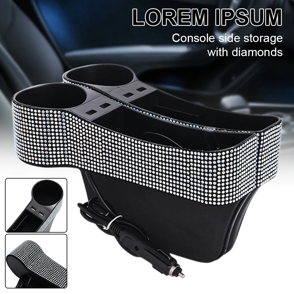 Car Seat Organizer Holder Multifunctional Auto Seat Gap Storage Box Abs Seat Seam ual USB Charger Trunk Organizer Organizer Kit
Car Seat Organizer Holder Multifunctional Auto Seat Gap Storage Box Abs Seat Seam ual USB Charger Trunk Organizer Organizer Kit