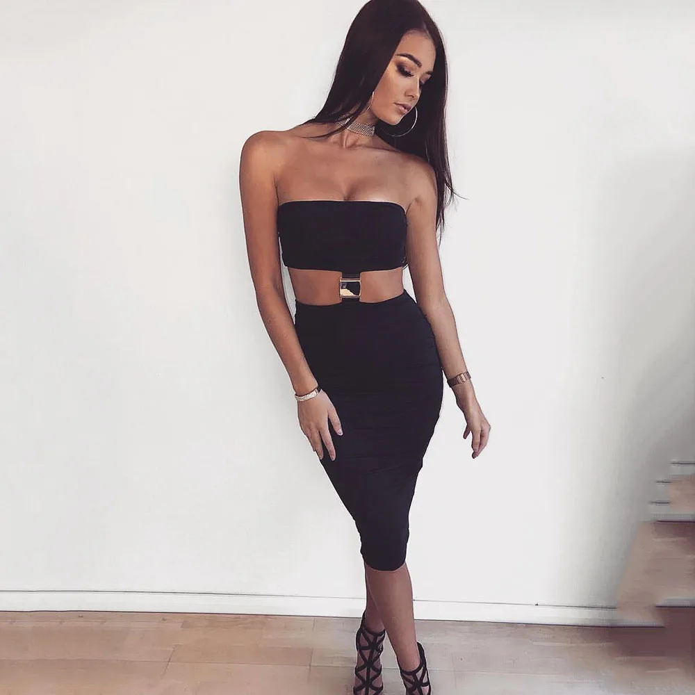 Strapless Sequined Hollowed Bodycon Dress Package Hips Sexy Party Club Vestidos Elegant Slim Pencil Knee Length Dresses Women
Strapless Sequined Hollowed Bodycon Dress Package Hips Sexy Party Club Vestidos Elegant Slim Pencil Knee Length Dresses Women