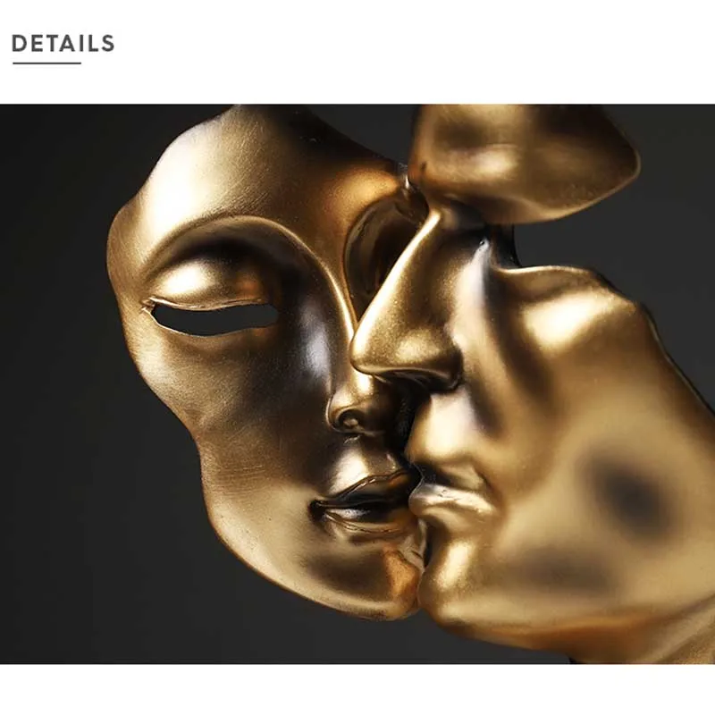 Nordic Retro Resin Silence Is Gold Figurine Double Mask Statue Desktop Gift Figurines Home Living Room Decoration
Nordic Retro Resin Silence Is Gold Figurine Double Mask Statue Desktop Gift Figurines Home Living Room Decoration