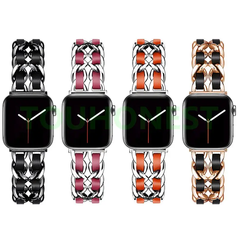 Stainless Steel Watch Strap For Apple Watch 5 4 3 2 1 Band 38mm 40mm 42mm 44mm steel Bracelet Sport Band for iWatch series 5/4/3
Stainless Steel Watch Strap For Apple Watch 5 4 3 2 1 Band 38mm 40mm 42mm 44mm steel Bracelet Sport Band for iWatch series 5/4/3
