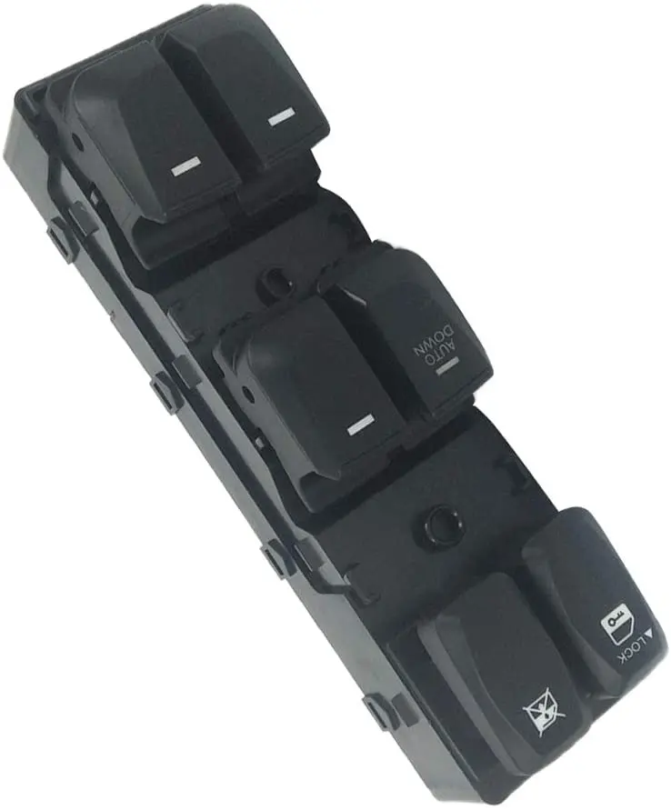 Front Left Window Master Switch with 1 Single AUTO Button Replacement for 2006-2009 Hyundai Tuscon
Front Left Window Master Switch with 1 Single AUTO Button Replacement for 2006-2009 Hyundai Tuscon