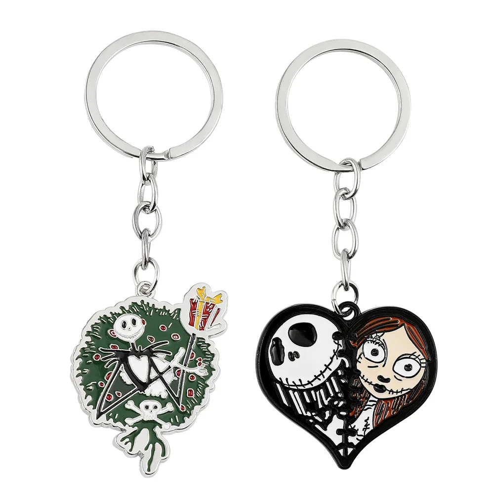 Halloween Dripping Oil Alloy Keychain Nightmare Jack Skull Cosplay Key Rings Adjustable Key Buckle Hip Hop Key Car Accessories
Halloween Dripping Oil Alloy Keychain Nightmare Jack Skull Cosplay Key Rings Adjustable Key Buckle Hip Hop Key Car Accessories