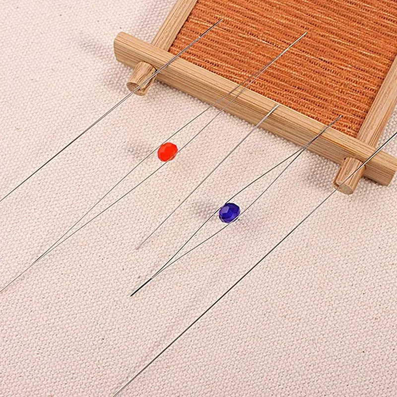 18 Pcs Beading Needles, 6 Sizes Seed Beads Needles Big Eye Beading Needles Collapsible Beading Needles Set for Jewelry
18 Pcs Beading Needles, 6 Sizes Seed Beads Needles Big Eye Beading Needles Collapsible Beading Needles Set for Jewelry