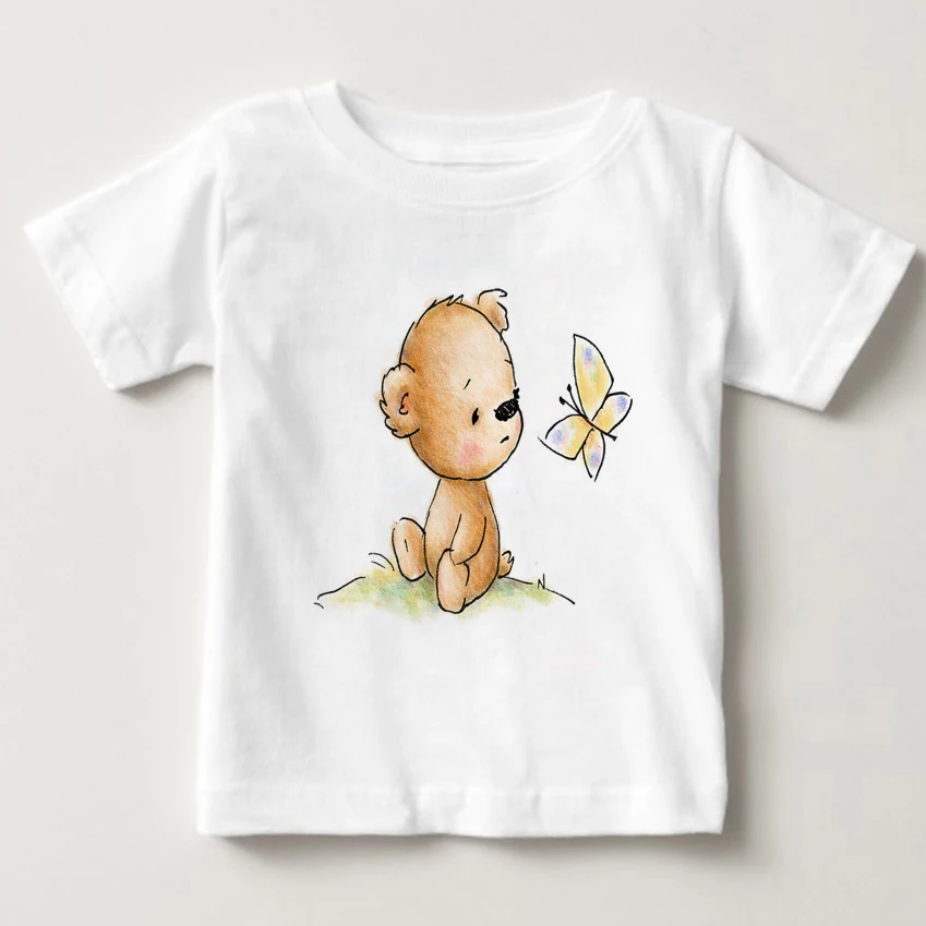 2020 latest popular printing Teddy bear summer T-shirt Cool girls summer shirt fashion shirt cute bear Tee tops children shirt
2020 latest popular printing Teddy bear summer T-shirt Cool girls summer shirt fashion shirt cute bear Tee tops children shirt
