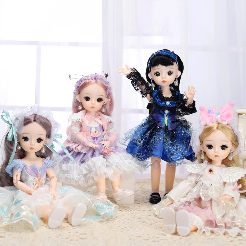 30CM BJD Doll Clothes Accessories Beauty Dress Up Fashion Cloth Suit For 1/6 Girl Jointed Dolls Cute Outfit Makeup Toy Accessory
30CM BJD Doll Clothes Accessories Beauty Dress Up Fashion Cloth Suit For 1/6 Girl Jointed Dolls Cute Outfit Makeup Toy Accessory