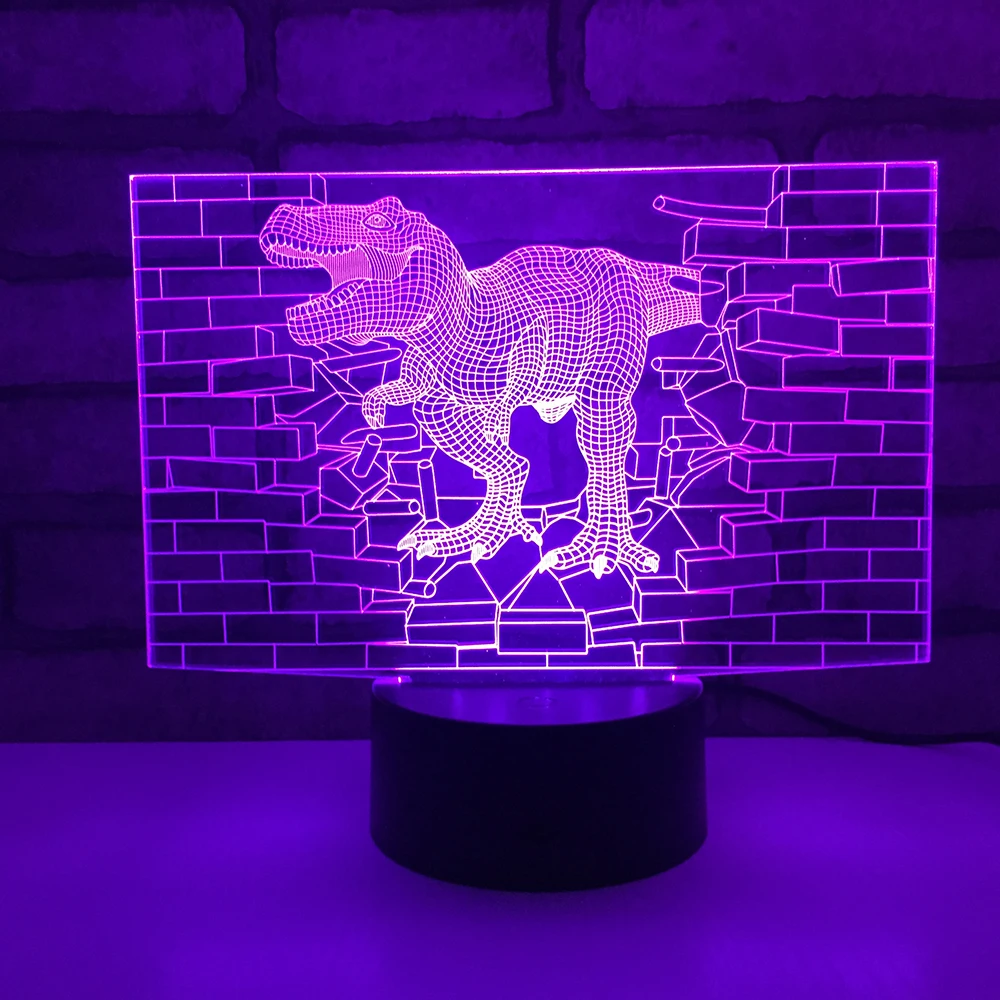 Настенный светодиодный RGB-светильник с динозавром, 7 цветов, меняющийся Настольный светильник, 1842, фигурка из ПВХ, детские игрушки, рождестве...
Настенный светодиодный RGB-светильник с динозавром, 7 цветов, меняющийся Настольный светильник, 1842, фигурка из ПВХ, детские игрушки, рождестве...