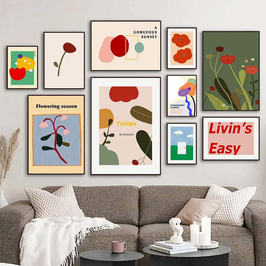 Colorful Illustration Flowers Leaf Cloud Wall Art Canvas Painting Nordic Posters And Prints Wall Pictures For Living Room Decor
Colorful Illustration Flowers Leaf Cloud Wall Art Canvas Painting Nordic Posters And Prints Wall Pictures For Living Room Decor