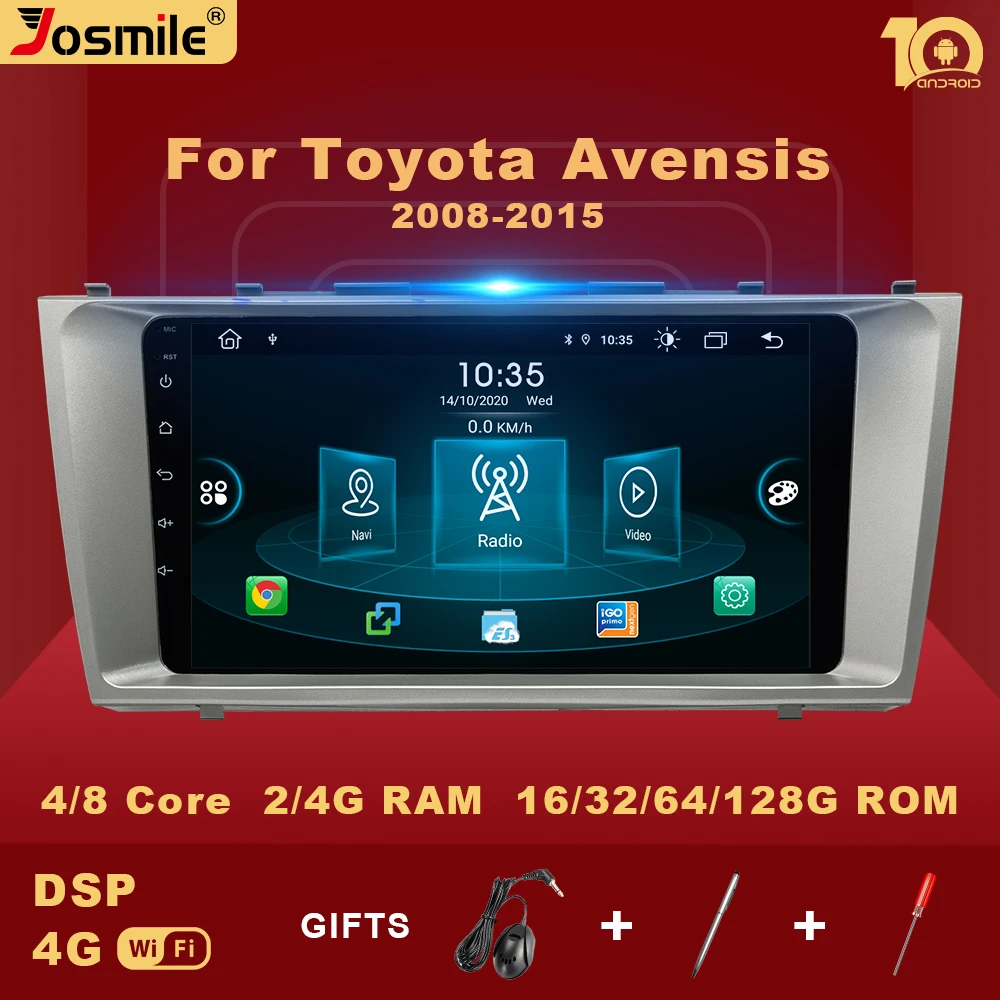 2 din Android 10 Car Multimedia For Toyota Camry 6 40 50 2006-2011Radio GPS Navigation AI Voice Control 4G 64GB Wifi Carplay DSP
2 din Android 10 Car Multimedia For Toyota Camry 6 40 50 2006-2011Radio GPS Navigation AI Voice Control 4G 64GB Wifi Carplay DSP