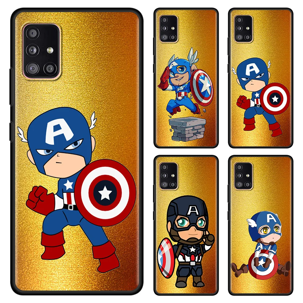 Marvel Cute Captain America Case For Samsung Galaxy A03 A13 A12 A51 A71 A31 A41 A11 A72 A52 A21s A32 A22 A02s A02 F42 Fundas
Marvel Cute Captain America Case For Samsung Galaxy A03 A13 A12 A51 A71 A31 A41 A11 A72 A52 A21s A32 A22 A02s A02 F42 Fundas