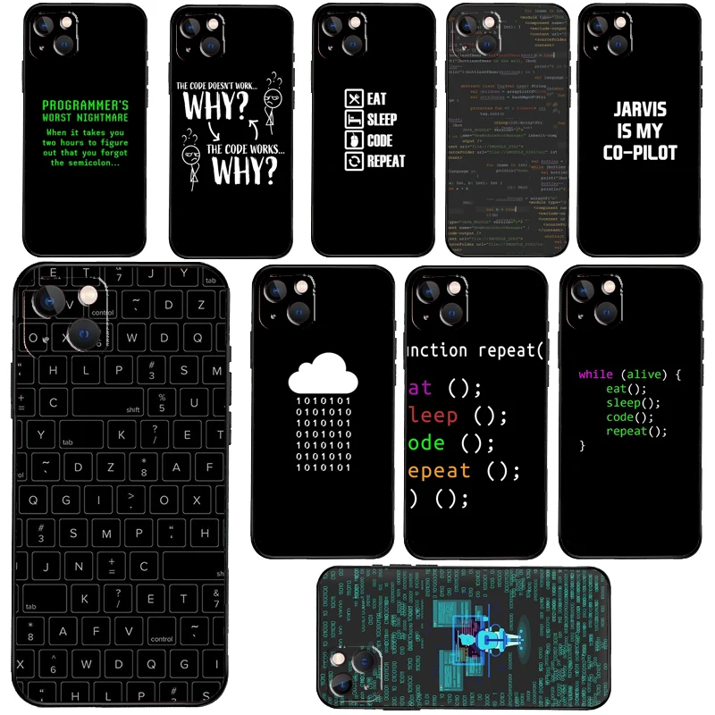 Coding Programmers code Phone Case For iPhone 13 Pro Max 11 Pro 12 mini SE 2020 X XR XS Max 7 8 Plus Back Cover
Coding Programmers code Phone Case For iPhone 13 Pro Max 11 Pro 12 mini SE 2020 X XR XS Max 7 8 Plus Back Cover